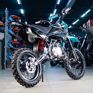 Питбайк Regulmoto SEVEN MEDALIST PRO 17/14 (Черный/синий, 201489-1)