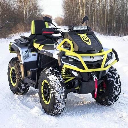 Квадроцикл AODES PATHCROSS 1000L MUD PRO EPS (серебристый) 2025
