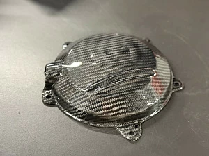 Защита крышки сцепления карбон HUSQVARNA FC/FS 450/ 14-15, FE 450/501 14-16